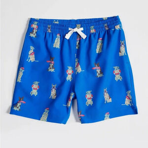 Chubbies swimming trunks shorts toddler boys i let the dogs out puppies cobalt